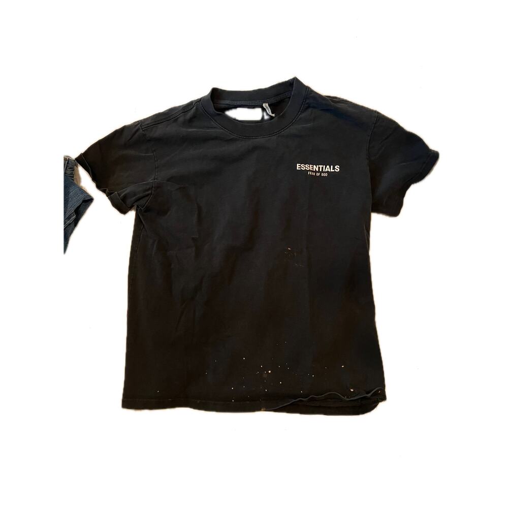 Essentials Fear of God Black T-Shirt Mens M